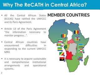 Recath Inj Transparency in Central Africa Region: Way to ETF under the Paris ...