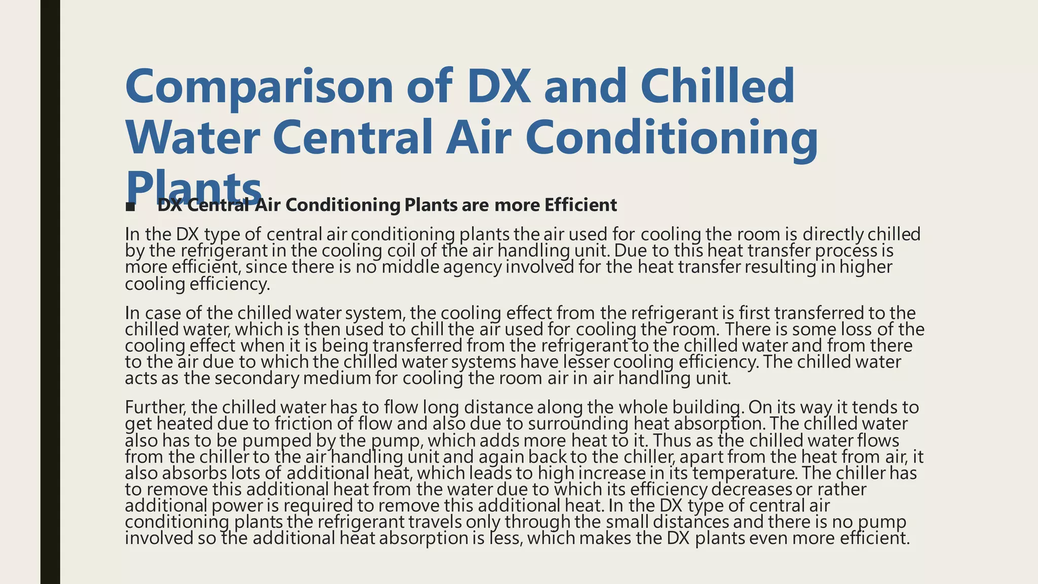 Central Air Conditioning Systems | PDF