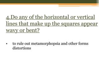 Central and peripheral visual field | PPTX
