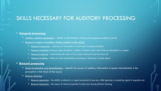 CENTRAL AUDITORY PROCESSING DISORDERS.pptx