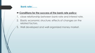 Central bank and credit control Slide 8