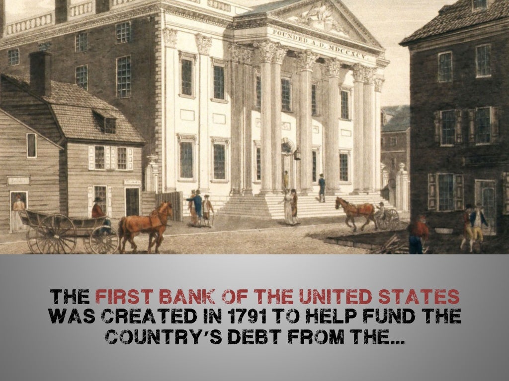 A History of Central Banking In the United States