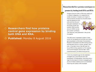Central dogma of dna | PPTX