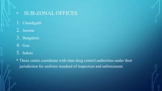 Central Drugs Standard Control Organization (CDSCO) | PPTX