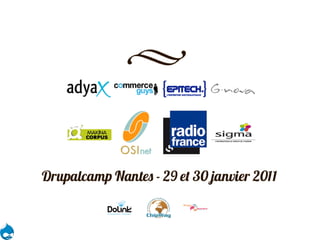 Drupalcamp Nantes - Centrale marseille