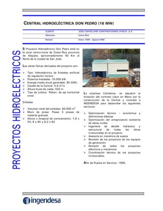 Centrales Hidroelectricas