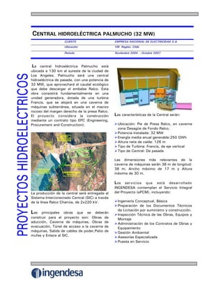 Centrales Hidroelectricas