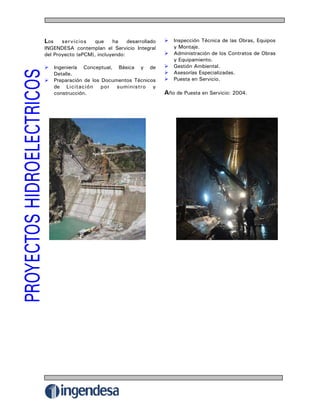Centrales Hidroelectricas