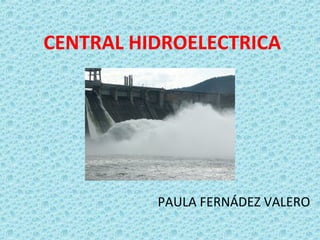 CENTRAL HIDROELECTRICA

PAULA FERNÁDEZ VALERO

 