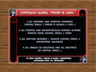 Centralhu = singlehu global theory & laws vertion 17