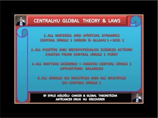 Centralhu = singlehu global theory & laws vertion 20