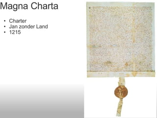 Magna Charta Charter Jan zonder Land 1215 