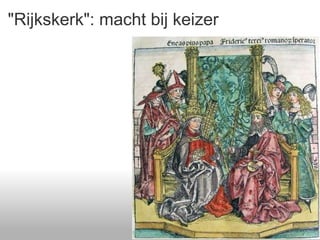 &quot;Rijkskerk&quot;: macht bij keizer 