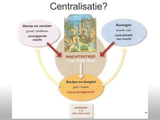 Centralisatie? 
