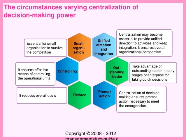 Centralization and-decentralization
