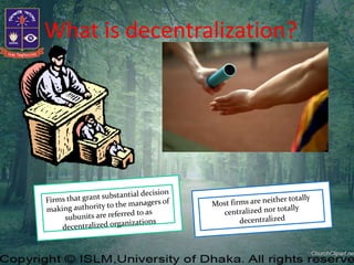 What is decentralization?
 