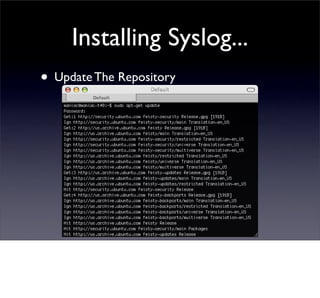 Syslog Tutorial: Centralized Logging Made Easy – MVFG