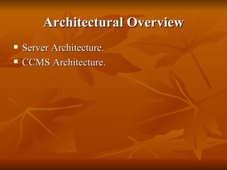 Centralized college management system | PPT