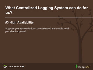 Centralized logging system using mongoDB | PDF
