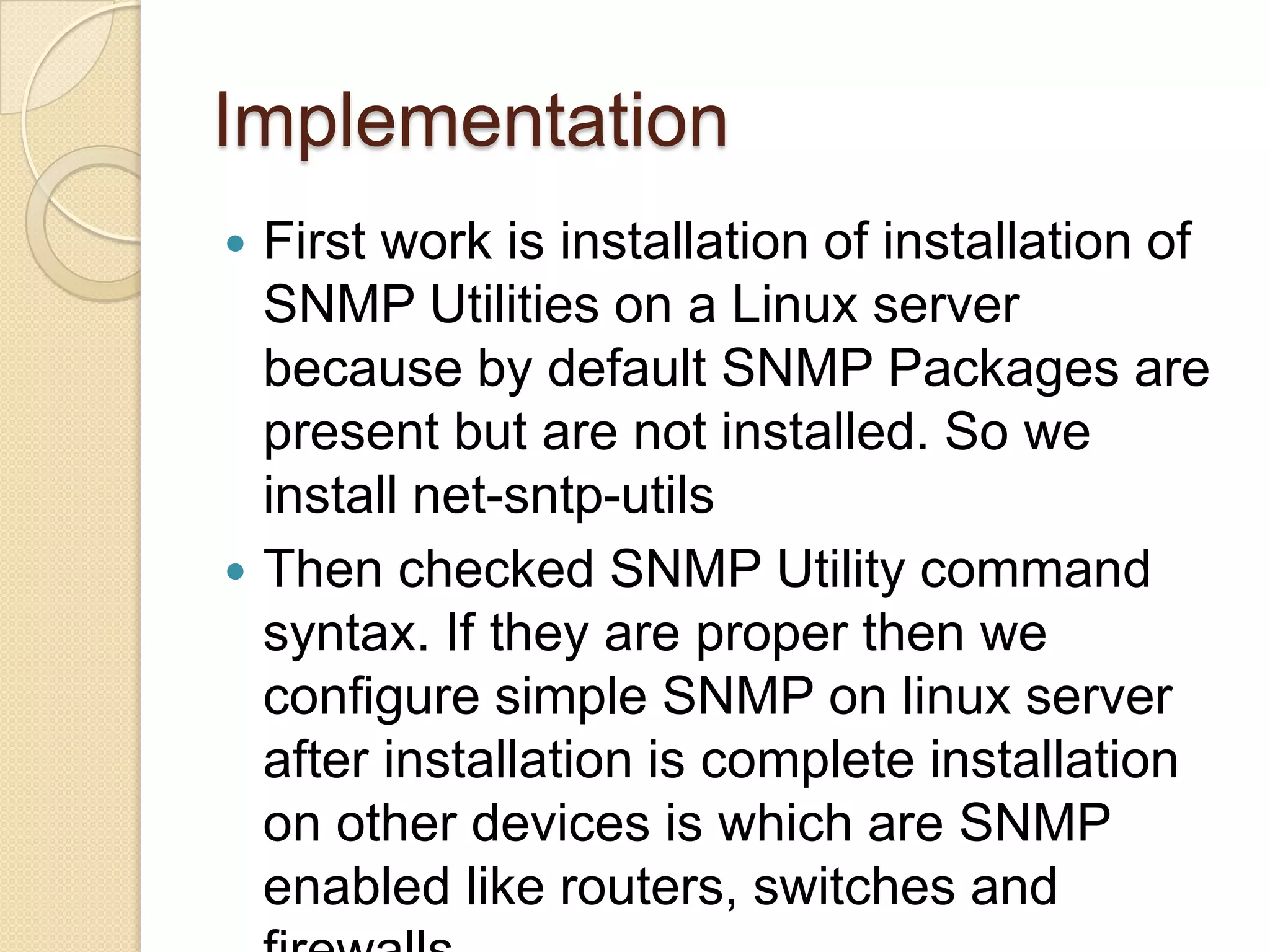MRTG (Multi-Router Traffic Grapher)MRTG is a public domain package for producing graphs of various router statistics via a Web page. You can easily create graphs of traffic flow statistics through your home network's firewall/router or even your Linux box's NIC cards using MRTG. It monitor  the traffic load on network-links. MRTG generates HTML pages containing PNG images which provide an almost live visual representation of this traffic