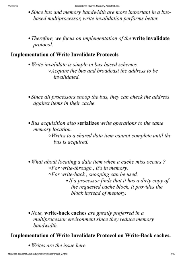 Centralized Shared Memory Architectures Pdf