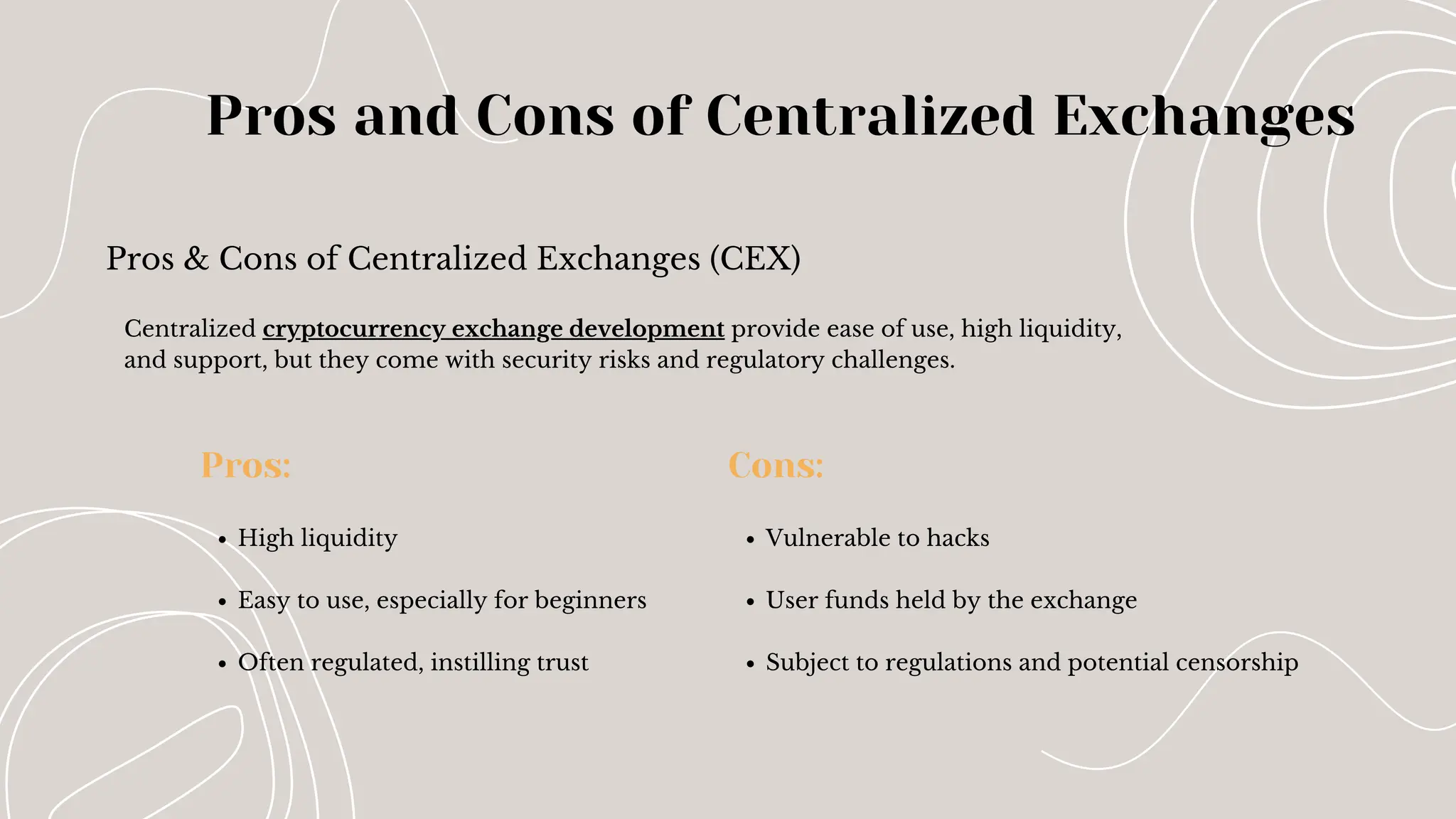 Centralized vs. Decentralized Cryptocurrency Exchanges Which One to  Build.pdf