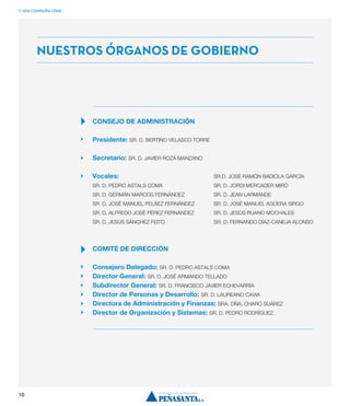 2012. INFORME ECONÓMICO, SOCIAL Y MEDIOAMBIENTAL
11
NUESTROS ACCIONISTAS
NUESTRA ESTRUCTURA SOCIETARIA
51%
100%
LÁCTEOS
ZA...