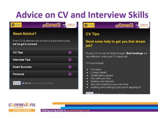 Advice on CV and Interview Skills 