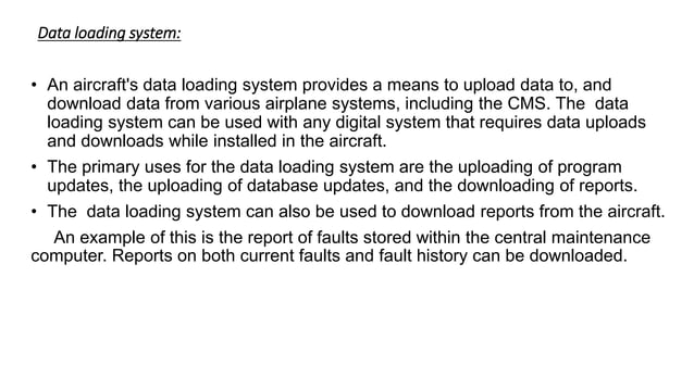 Central maintenance system.pptx | Operating Systems | Computer Software ...