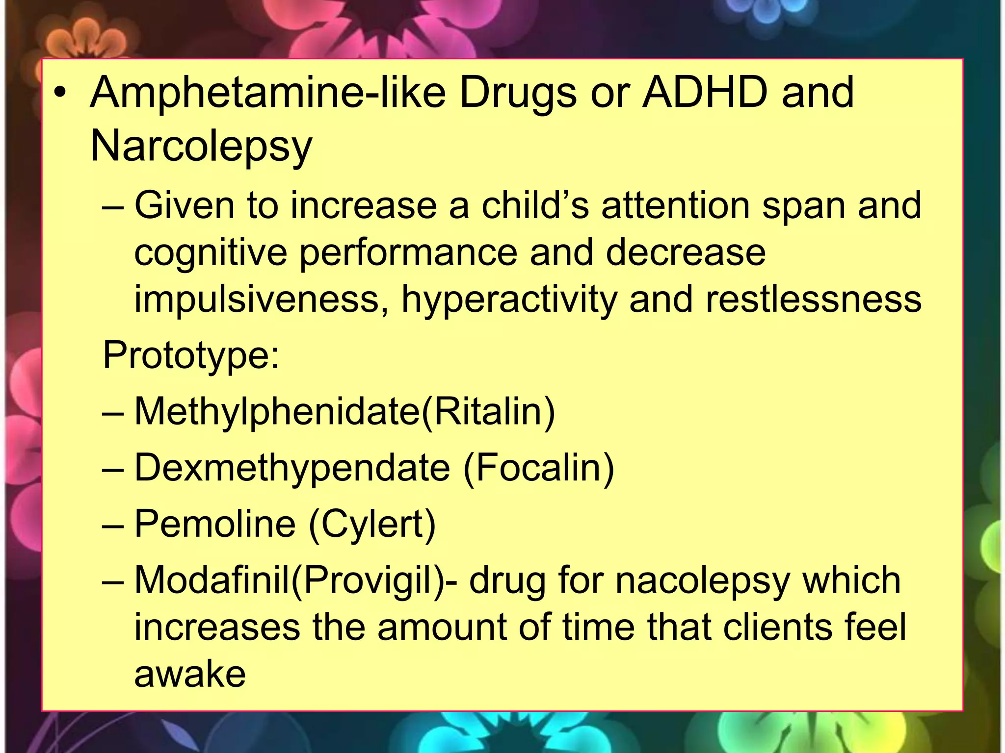 Central Nervous System Agents
