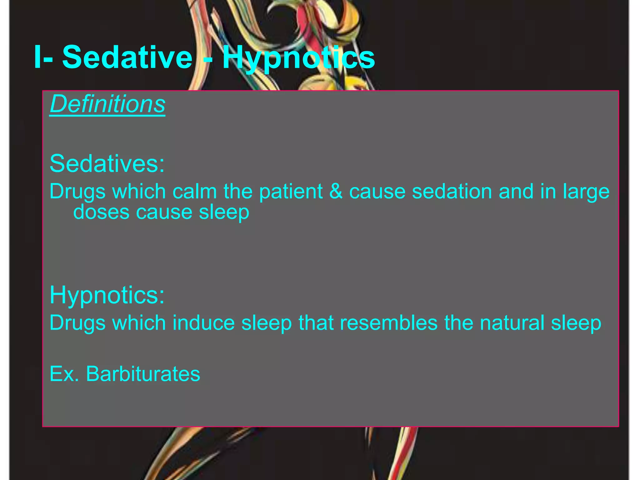 Central Nervous System Agents