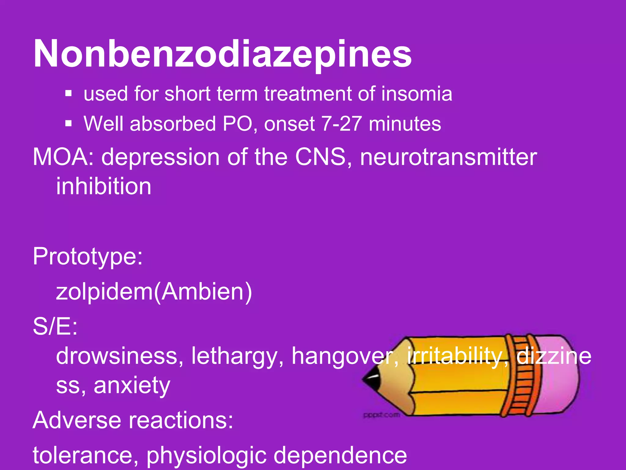 Central Nervous System Agents