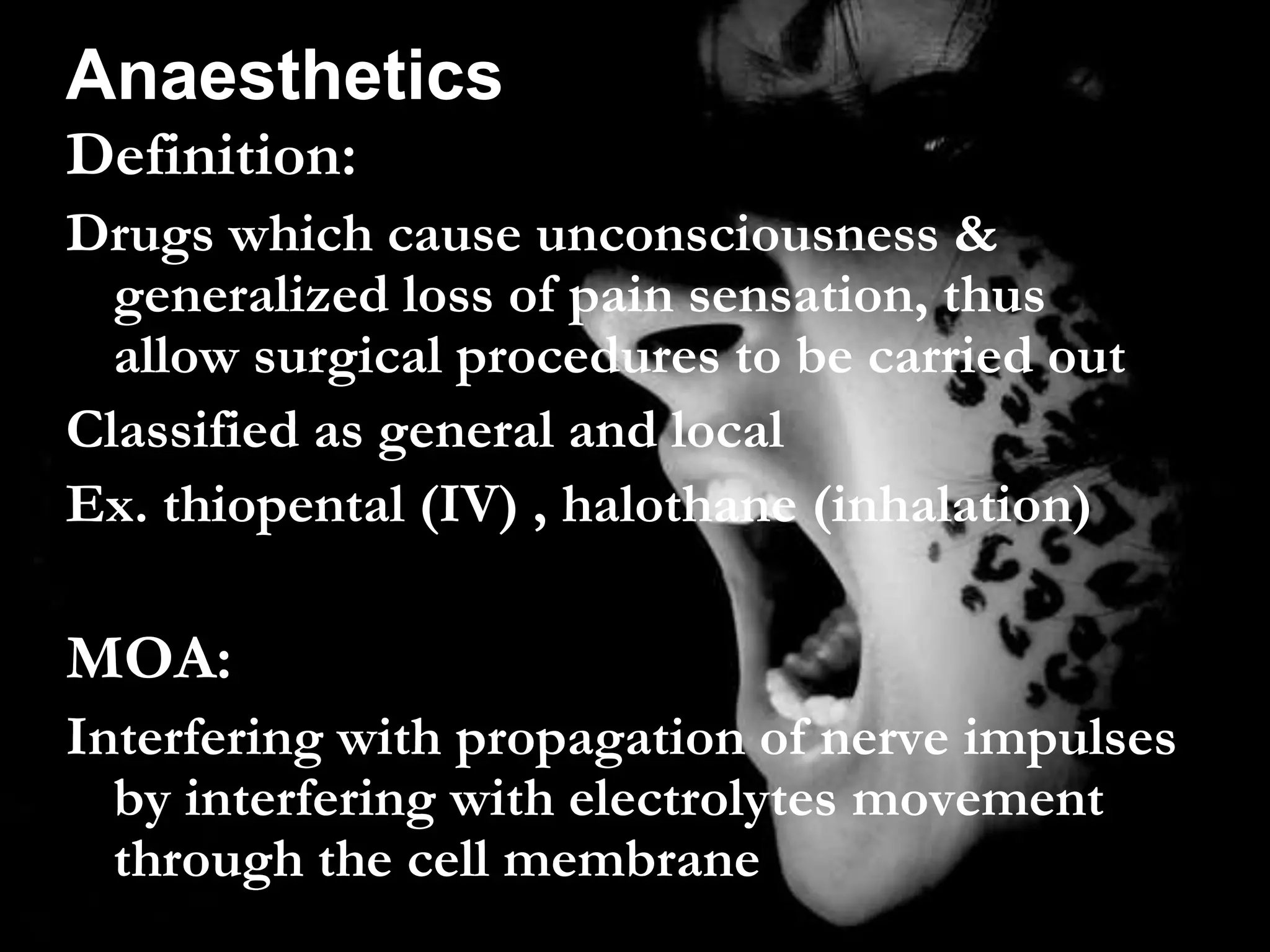 Central Nervous System Agents