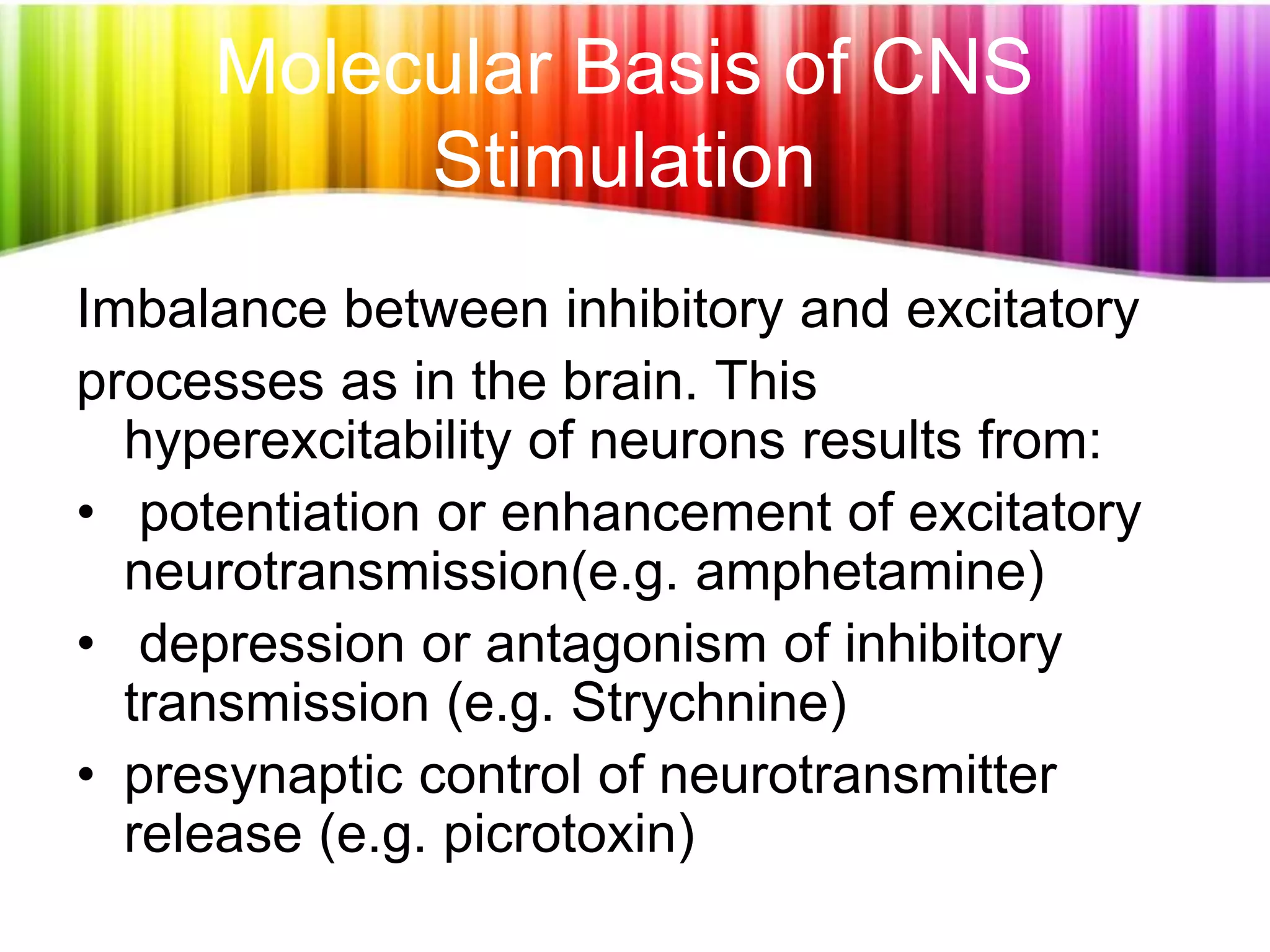 Central Nervous System Agents