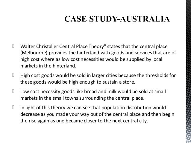 central place theory