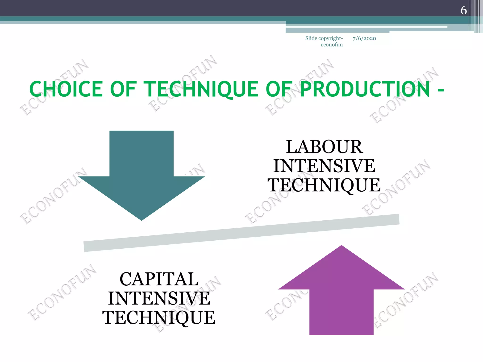 Central problems of an economy | PPTX
