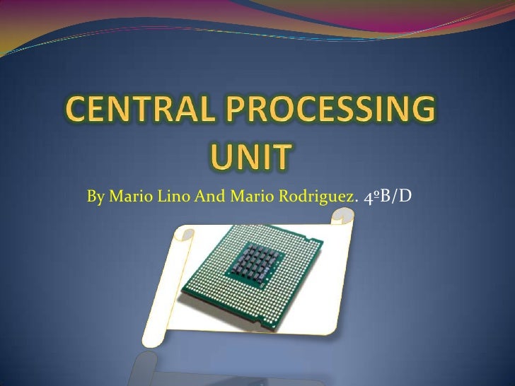 Central processing unit