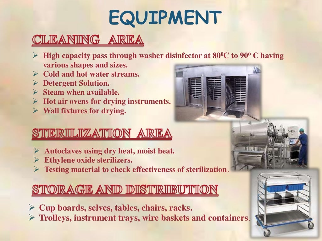 Central Sterile Supply Department