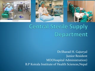 Dr.Sharad H. Gajuryal
Junior Resident
MD(Hospital Administration)
B.P Koirala Institute of Health Sciences,Nepal
 
