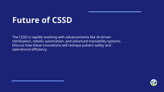 Cssd Automation Central Sterile Supply Department CSSD.pptx