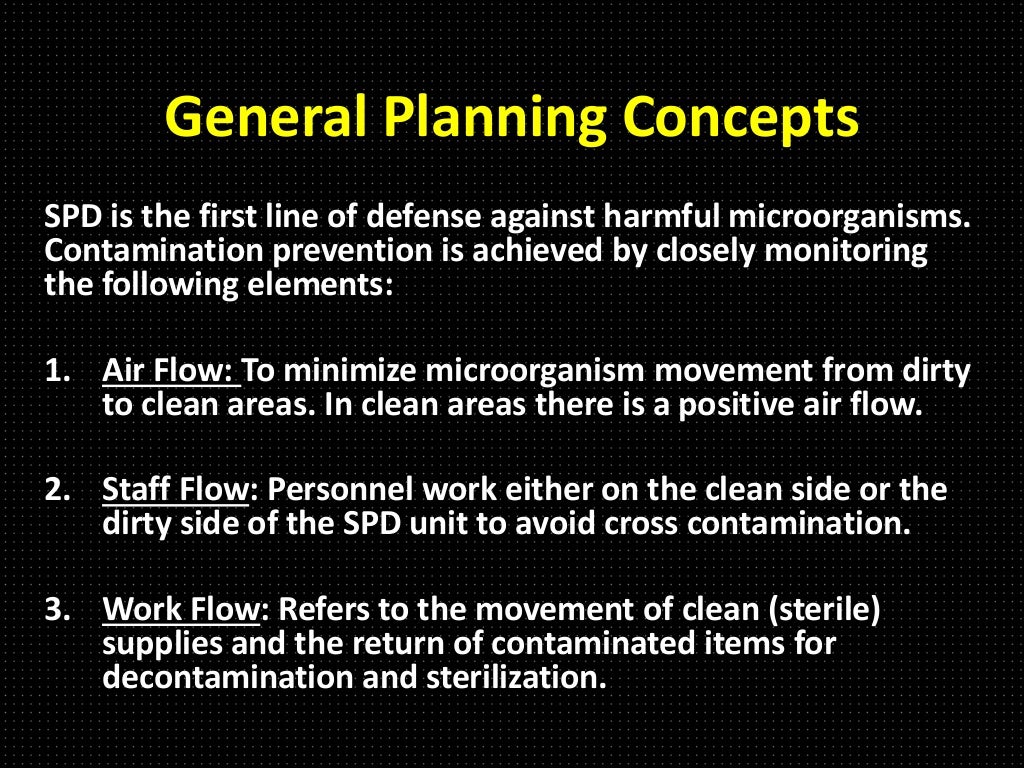 Central sterilization supply department