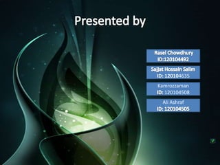 ID: 120104635
Kamrozzaman
120104508
Ali Ashraf