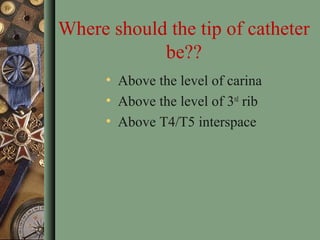 Central venous catheterisation | PPT