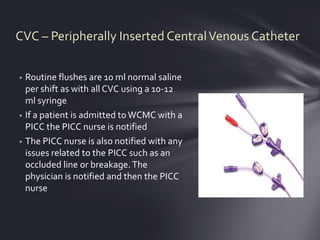 Central venous catheters | PPTX