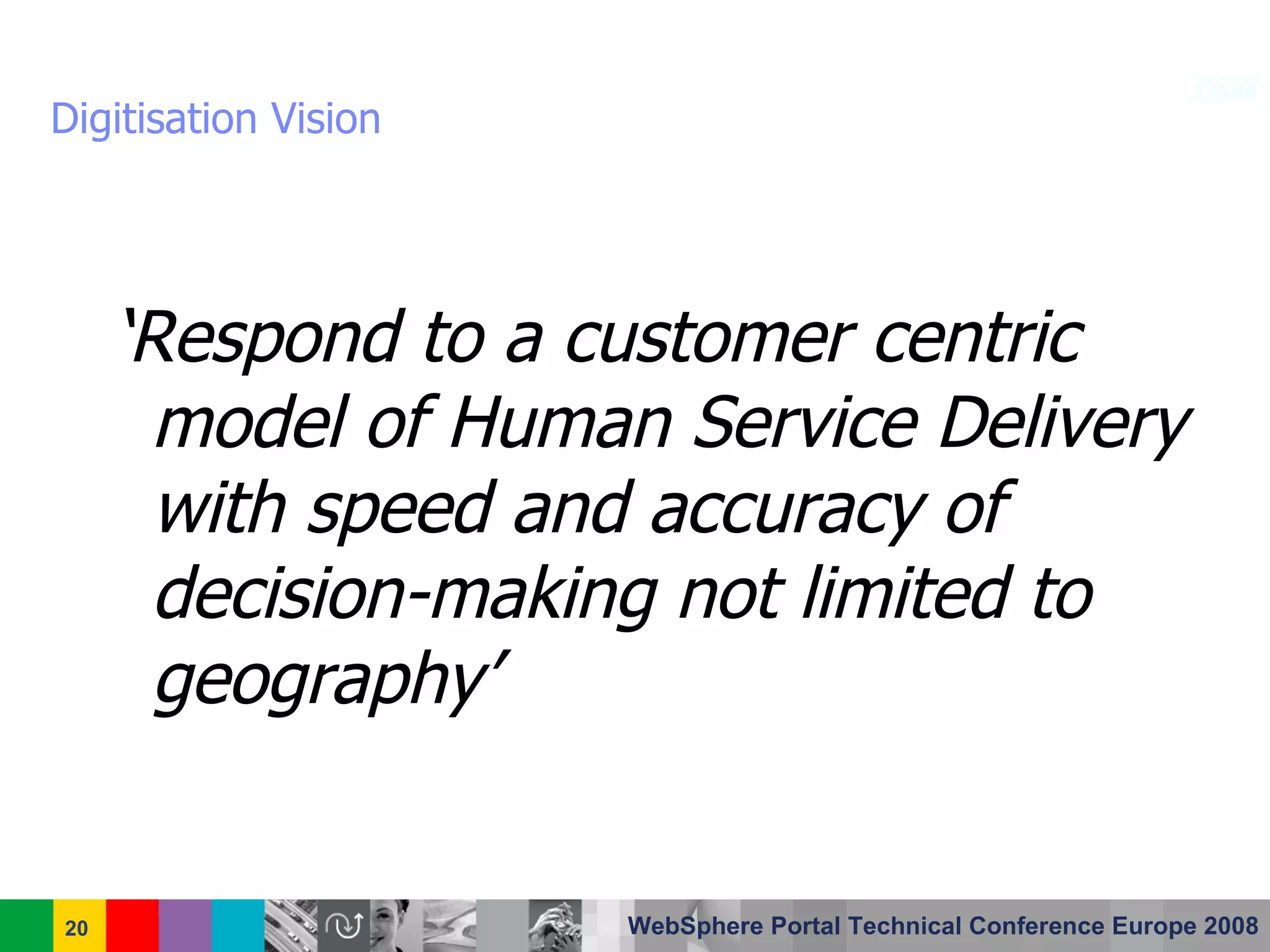 Centrelink Australia - IBM WebSphere Portal Case Study