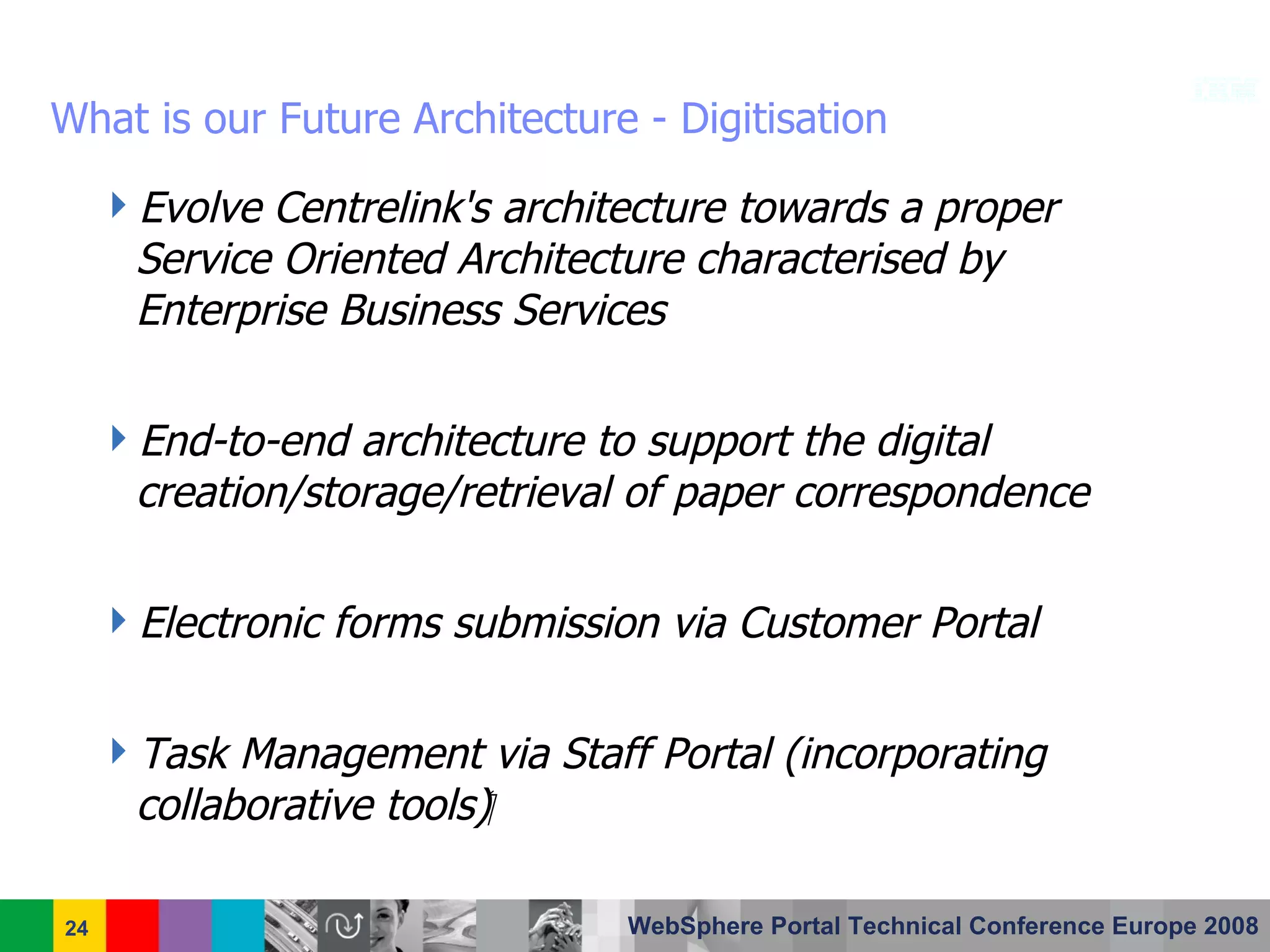 Centrelink Australia - IBM WebSphere Portal Case Study