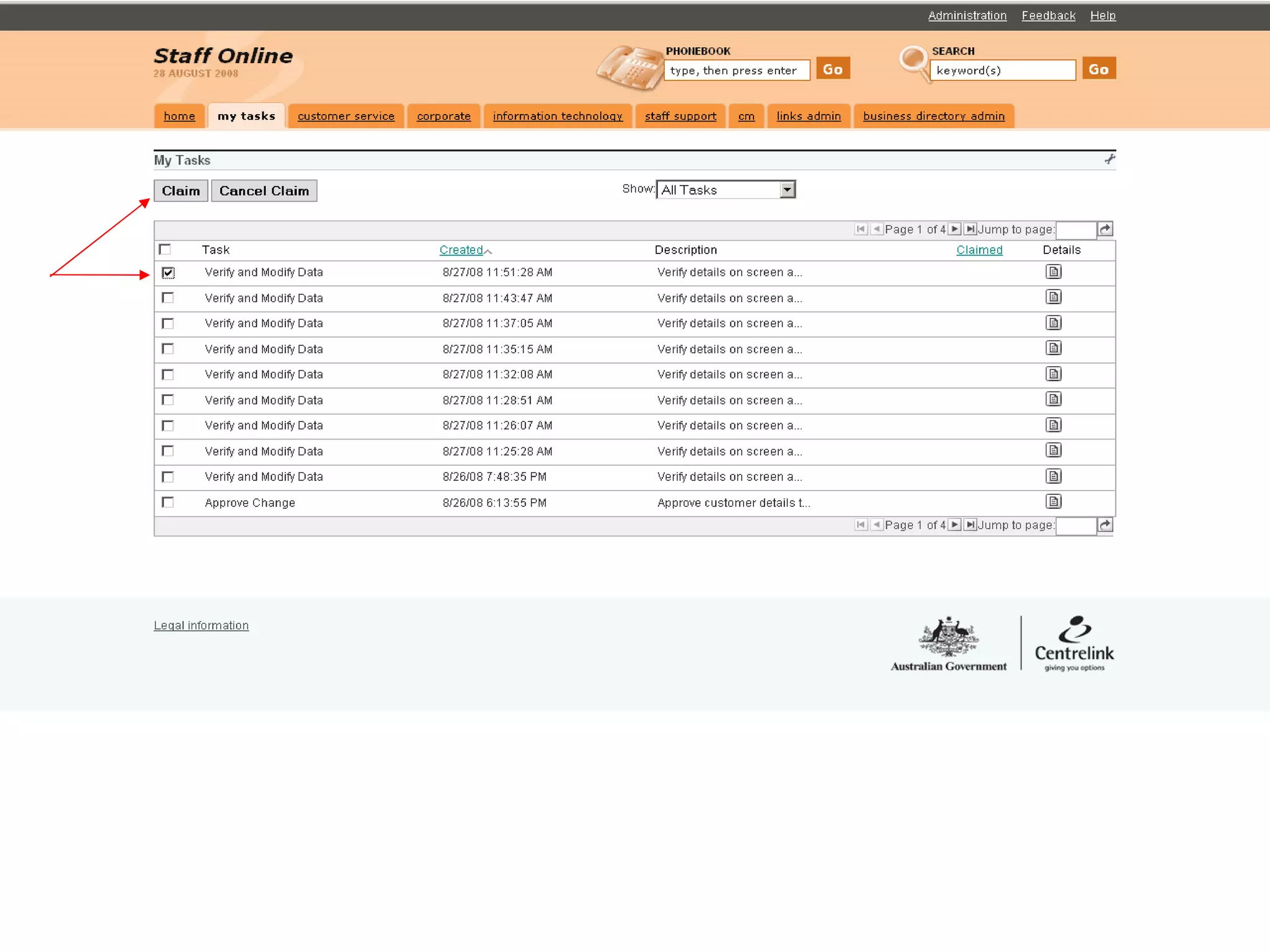 Centrelink Australia - IBM WebSphere Portal Case Study
