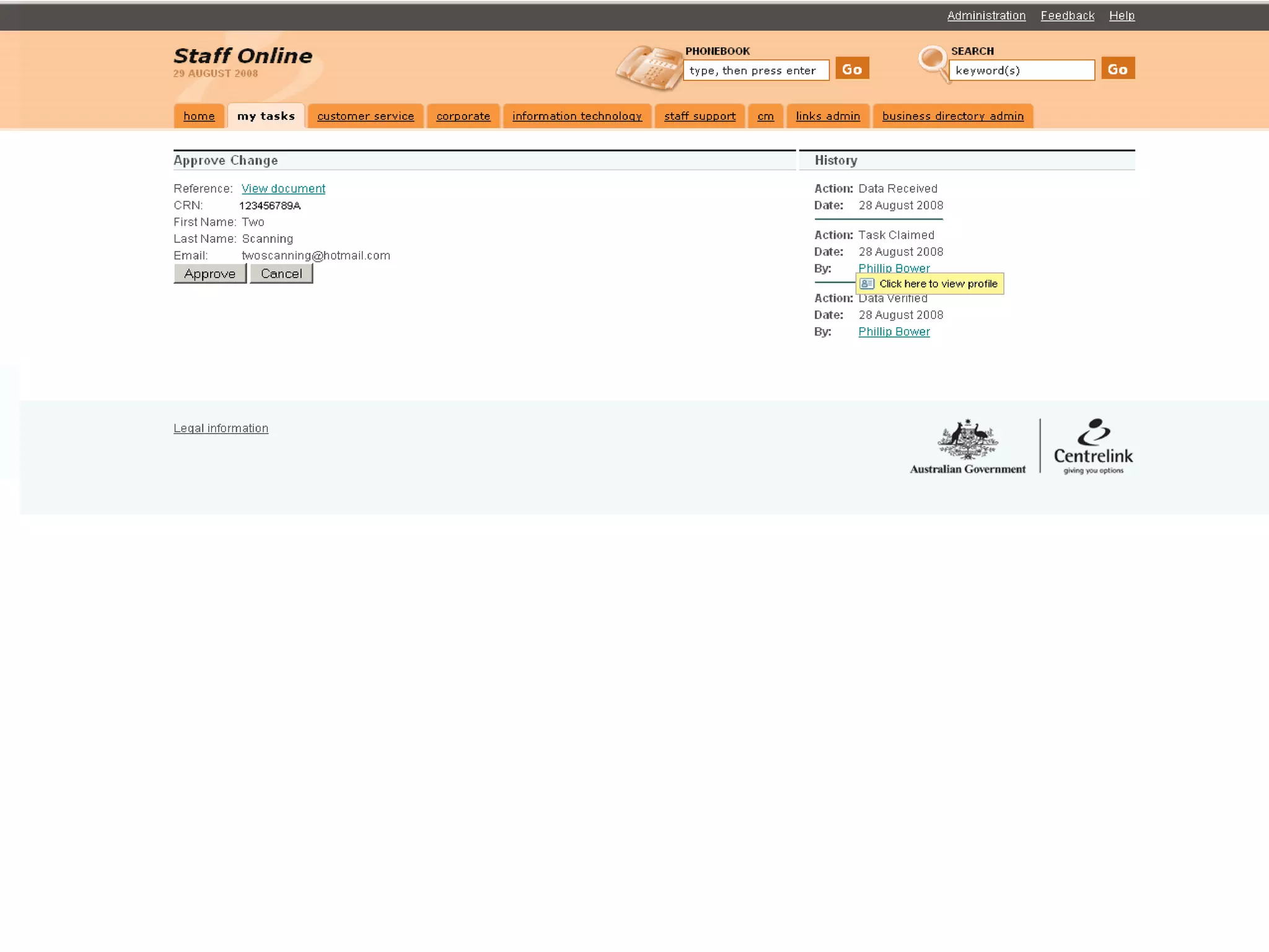 Centrelink Australia - IBM WebSphere Portal Case Study