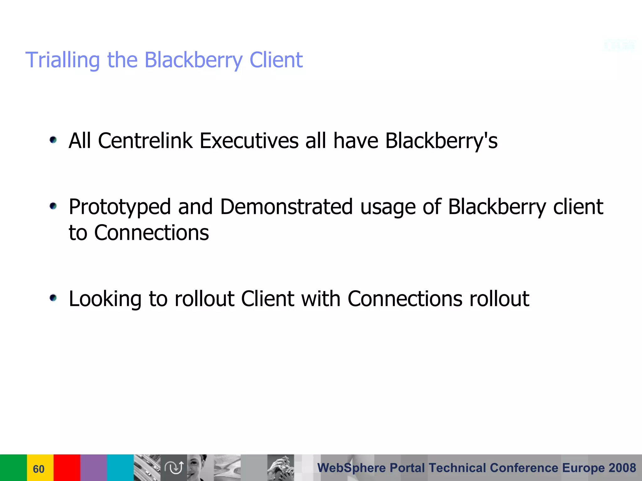 Centrelink Australia - IBM WebSphere Portal Case Study