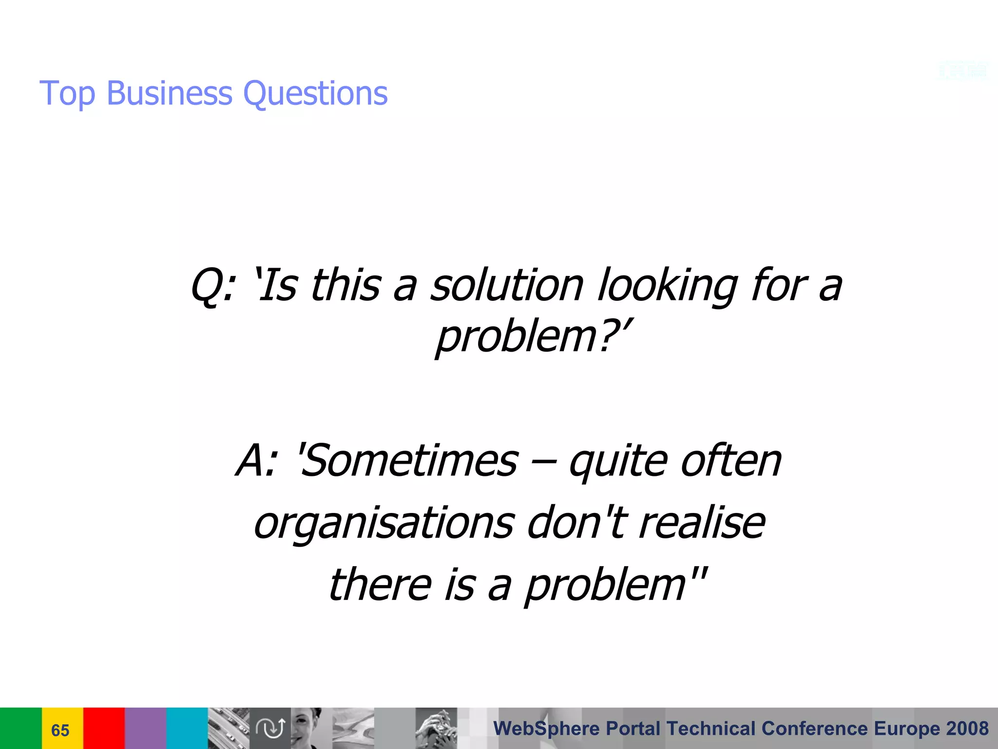 Centrelink Australia - IBM WebSphere Portal Case Study